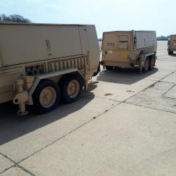 75kva Tow Behind Generator Ex Mod Choice of 3 SOLD !!!!
